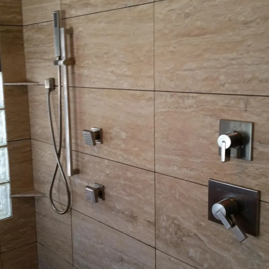 Shower fixture installation for Gas Line Repair in Sandwich